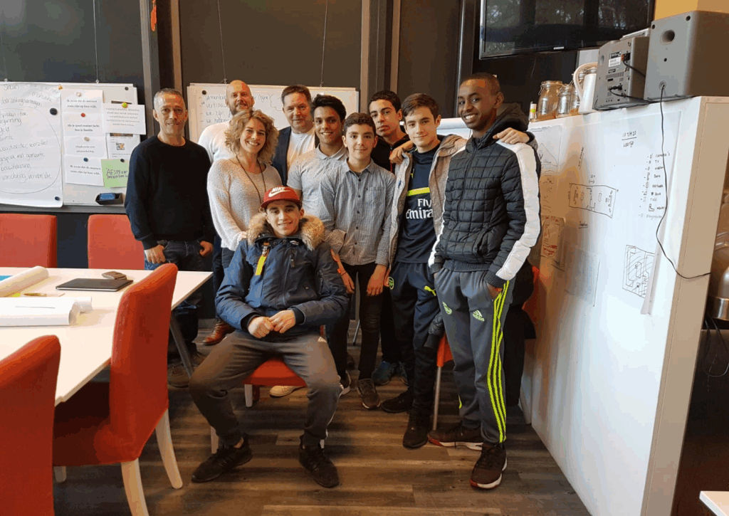 Focusgroep sessie met jongeren, PAO Vollenhove in the Picture, Zeist