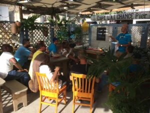 Meeting Fisheren and Saba Conservation Foundation, Save our Sharks Saba