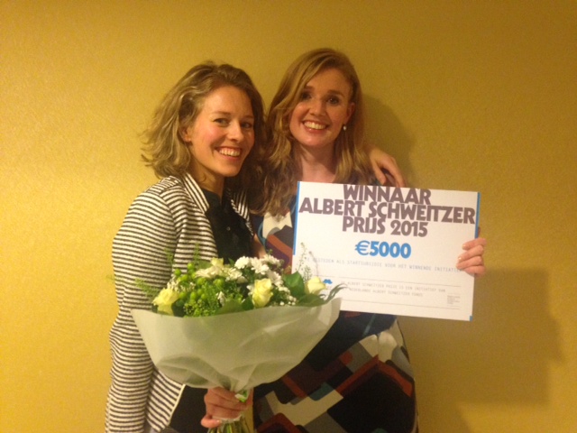Vera van Rijn, Healthy Cooking Challenge wins Albert Schweizer Prize